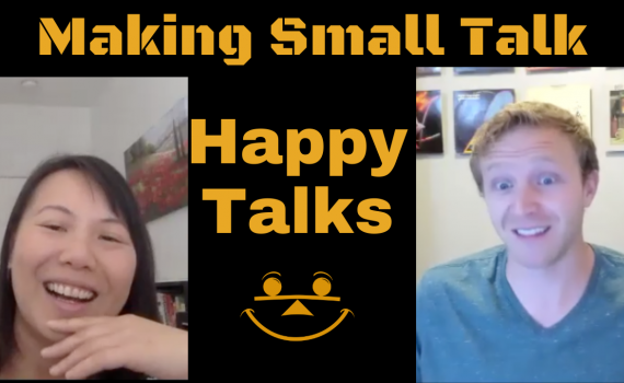 making small talk youtube thumbnail